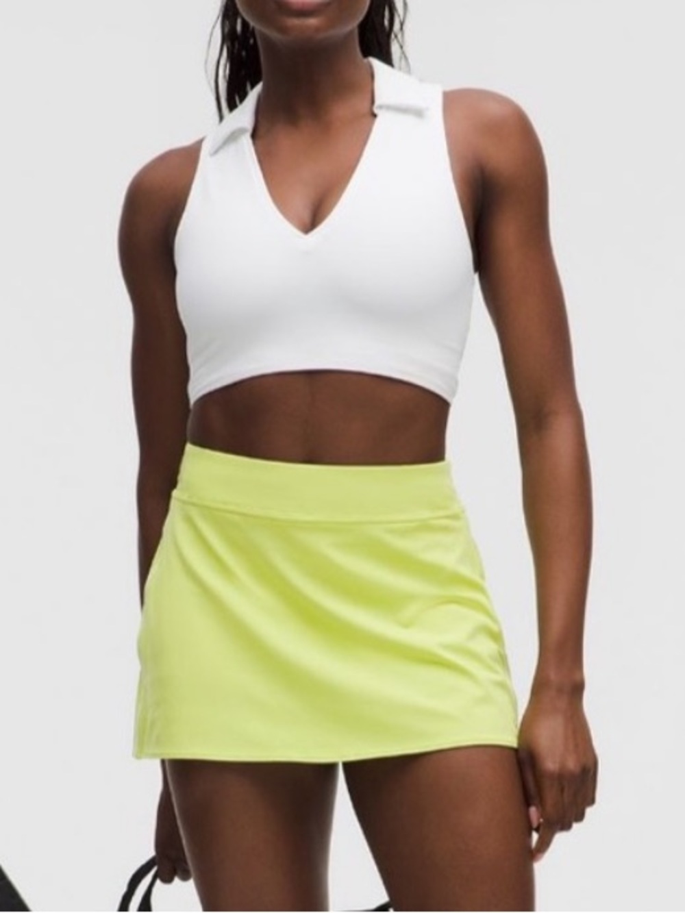 lululemon sz Medium M High-Rise Lined Mini Skirt Sour Grape tennis athleisure